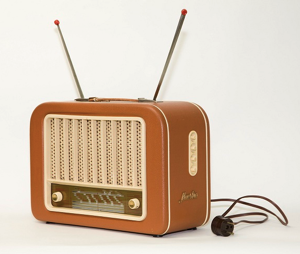 Vanha radio.
